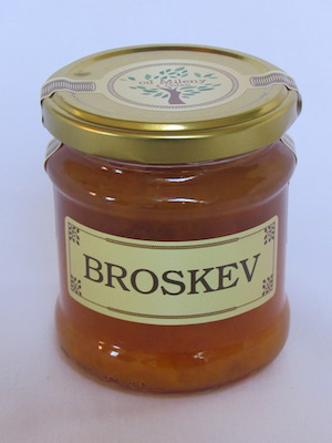 Broskvový džem