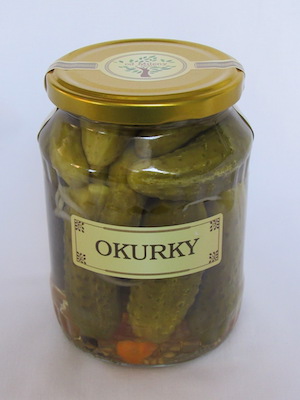 Okurky sterilované - VYPRODÁNO